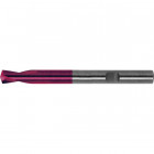 Foret à pointer CN en carbure monobloc, à queue cylindrique, 145°, surface à revêtement TiAIN, Ø h6 : 5 mm, Long. de goujure 14 mm, Long. totale 62 mm