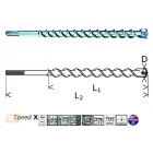 Foret à béton à queue SDS-Max Speed-X SDS-max-7 Ø14mm longueur 740mm BOSCH 2608586746