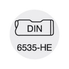 Foret hélicoïdal en carbure monobloc, SuperLine 3 x D, type RT 100 U, DIN 6537, queue (DIN) cylindrique, 6535-HE, surface FIRE, Ø m7 : 4,70 mm