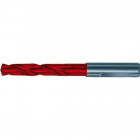 Foret hélicoïdal en carbure monobloc, SuperLine 5 x D, type RT 100 U, DIN 6537, DIN 6535, forme HE, surface FIRE, Ø m7 : 3,10 mm, Long. totale 66 mm