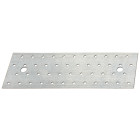 Platine multi-trous 240x80x2 Galva Alberts - 332006