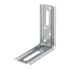 Equerre 2 pans 90 degrés 80x70x30 Galva Alberts - 339920