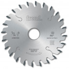 Lame d'inciseur conique industriel freud - ø100 3,1-4,3/2,2 al20 z24 conique - f03fs02610 -li25m31ba3