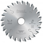 Lame d'inciseur conique industriel freud - ø100 3,1-4,3/2,2 al20 z24 conique - f03fs02610 -li25m31ba3