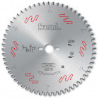 Lame gouge pour panneaux revêtus deux faces freud - ø250 3,4/2,4 al30 z54 double gouge - f03fs09537 -lu3c 0204