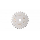 Lame d'inciseur conique industriel en diamant polycri. Freud - ø125 3,1-3,9/2,2 al20 z24 - f03fs09619 -dli25m31fah4