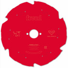 Lame diamant pour scie circulaire portative freud - ø210 2,2/1,6 al30 z6 td 10° - f03fs09843 -fr15f001h