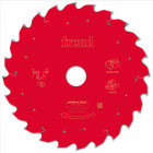 Lame pour scie circulaire portative sans fil freud - ø216 1,7/1,2 al30 z24 ba 5° - f03fs10061 -fr16w006mc