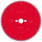 Lame pour scie circulaire portative freud - ø250 2,8/1,8 al30 z80 tp -3° - f03fs09873 -fr23h001m