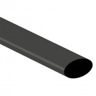 Gaine Thermoretractable 2:1 - 12.7Mm - Noir - 1M - Version Economique