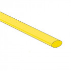 Gaine Thermoretractable 2:1 - 6.4Mm - Jaune - 50 Pcs.