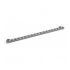 Galen led profil 100 cm, gris argent, 18x1w, blanc, ip65