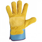 Gant manutention lourde singer  taille 10 cuir croute de bovin paume renforcée