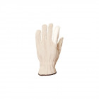 Gant de travail en cuir de vachette eurotechnique 1220 (lot de 10) - Taille au choix