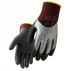 Gant manutention légère singer nitrile milieu humide ou huileux double enduction dos aéré poignet élastique - Taille au choix