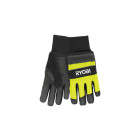 Gants anti-coupures ryobi - rac258l - pour tronçonneuses - taille l