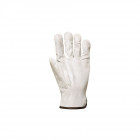 Gants de protection cuir de vachette eurotechnique 1100 (lot de 10 paires de gants) Taille au choix