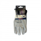 Gants de protection cuir de vachette eurotechnique 1100 (lot de 10 paires de gants) Taille au choix