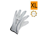 Gants pleine fleur blanc Taille XL/10 EP 2240 x10
