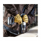 Gants cuir chèvre dickies doublés