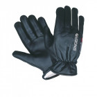 Gant hydrofuge anti froid singer cuir fleur de bovin noire entièrement doublée thinsulate - Taille au choix