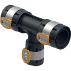 Té réduit GEBERIT Flowfit PPSU - Ø32 x Ø25 x Ø32 - 620.143.00.1
