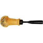 Gouge de sculpteur creuse 4 mm - Manche bois - EMILE PEYRON - 116C