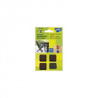 Gpi - 456443 - 4 patins plastique à clouer ø 24x24 mm