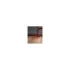 Gpi - lot de 4 butées de porte ø 40 mm rondes et adhésives de couleur noire en vrac