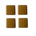 Gpi - lot de 8 patins glisseurs adhésif en téflon 50 x 50 mm [technologie glisdome breveté]