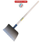 Gratte glace inox manche droit 110