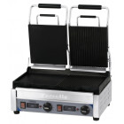 Grill panini double premium mixte avec minuteur cgp2hrblpt