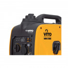 Groupe électrogène portable inverter 1400w 60 cm3 vito silencieux onduleur générateur de courant chantiers camping maison