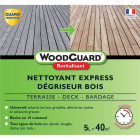 Dégriseur Nettoyant Bois WoodGuard Revitalisant - Redonne Couleurs au Bois - Efficace en 15 Minutes - 5 L - 40m2