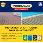 Imperméabilisant Bois Composite Invisible AntiTache  - WoodGuard Bois Composite - 5L -  traite 50m²