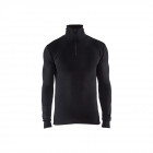 Haut de sous-vétement hiver col zippé blaklader warm