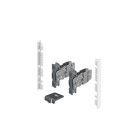 AvanTech YOU Kit de raccords pour la façade intérieure à recouper - Hauteur 101 mm - Blanc - HETTICH - 9257615