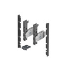AvanTech YOU Kit de raccords pour la façade intérieure à recouper - Hauteur 139 mm - Anthracite - HETTICH - 9257620