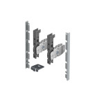 AvanTech YOU Kit de raccords pour la façade intérieure à recouper - Hauteur 139 mm - Argent - HETTICH - 9257612