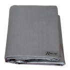 Housse 90 grammes grise pour barbecue rond diametre70 xh75 cm