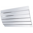 Sogelux hotte inclinée hcba90bf blanche en verre