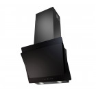 Sogelux hotte inclinée hcle60nf 60cm noire en verre