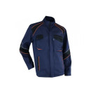 Blouson LMA HOUE marine / noir / orange T.L - 2056 T.4