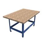 Banc universel avec plateau en bois dur 813 mm x 1219 mm avec trous pour plateau perforés - KREG - UBENCH-4832