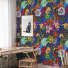 Papier peint motif floral - LICK++