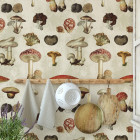 Papier peint noir singes - FUNGI++