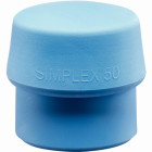Embouts HALDER SIMPLEX TPE souple, bleu - D=80 mm - 3201.080