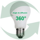Ampoule led standard 360° 8w (eq. 65w) e27 4200k