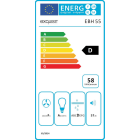Exquisit Hotte de ventilation 210 W 500 m³ EBH55