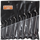 BAHCO Set de clés doubles à œillets contre coudées Bahco 2M/8T